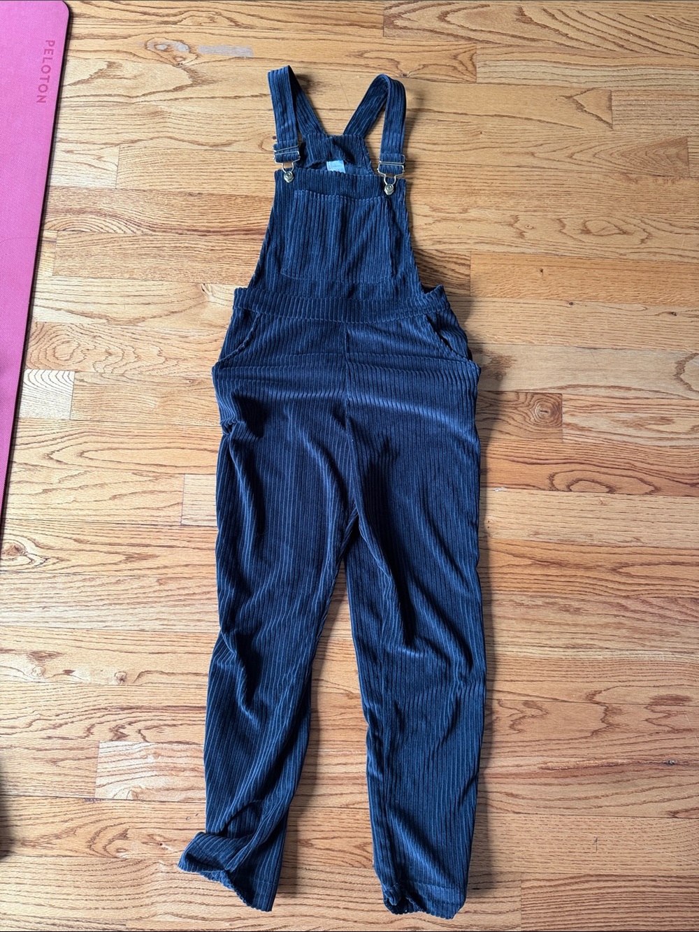 No Boundaries black Corduroy Overalls